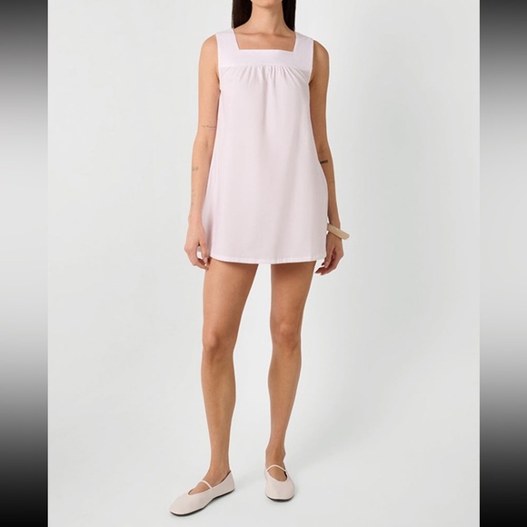 WeWoreWhat Square Neck Babydoll Mini Dress - Picture 4 of 11